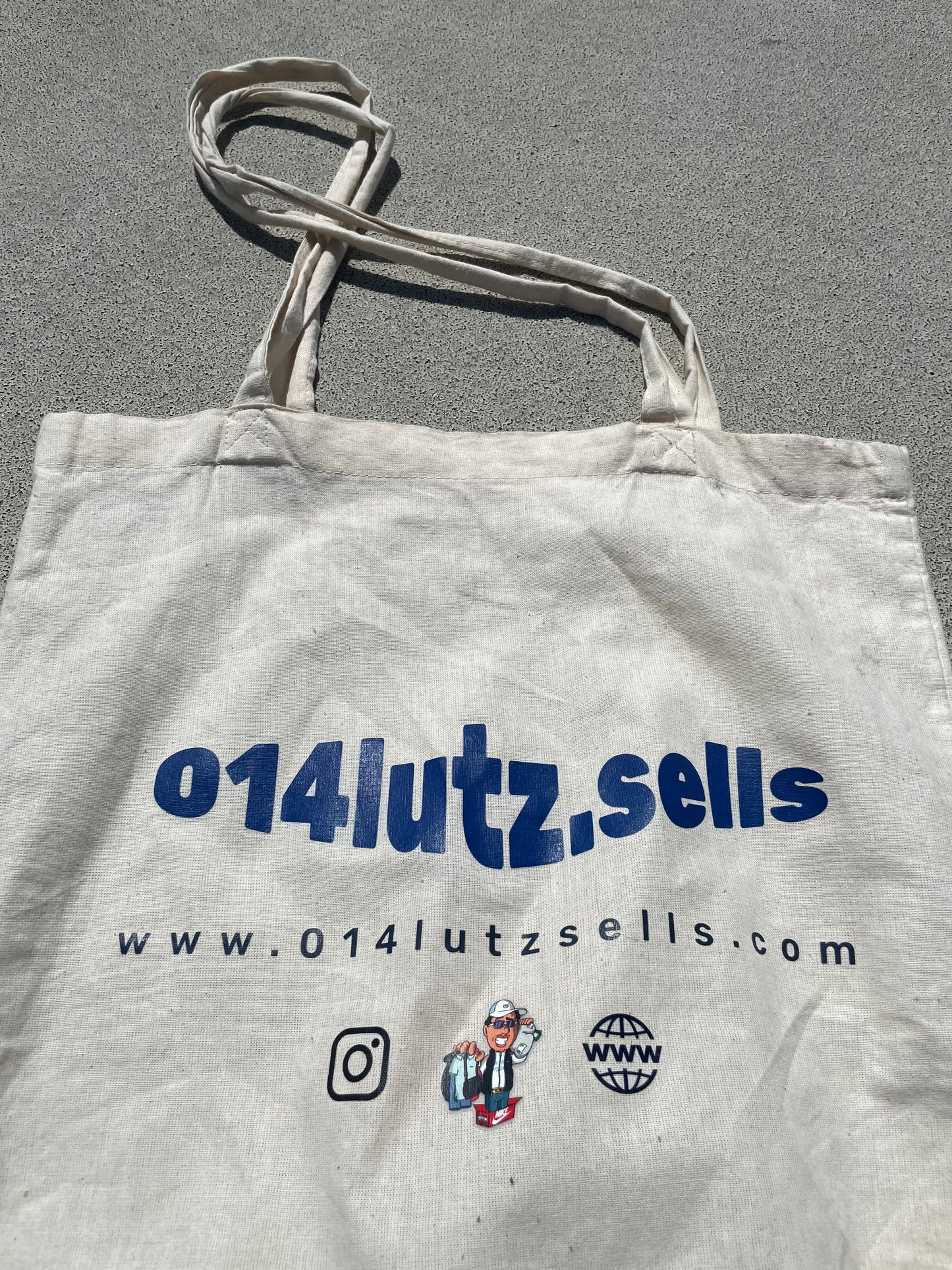 014lutzsells Stoffbeutel Merch Bag/ Umhängetasche