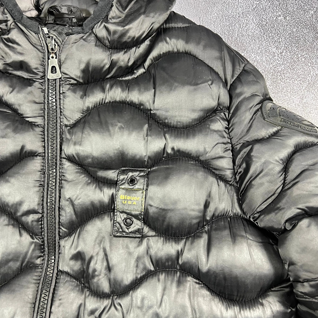 Blauer Puffer Jacke (M) 014lutz.sells