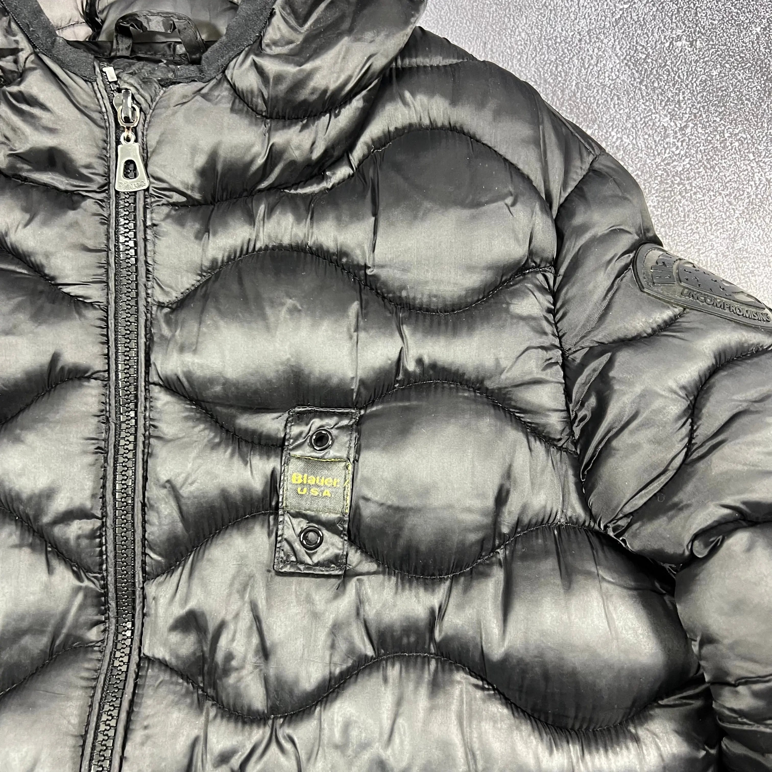 Blauer Puffer Jacke (M) 014lutz.sells