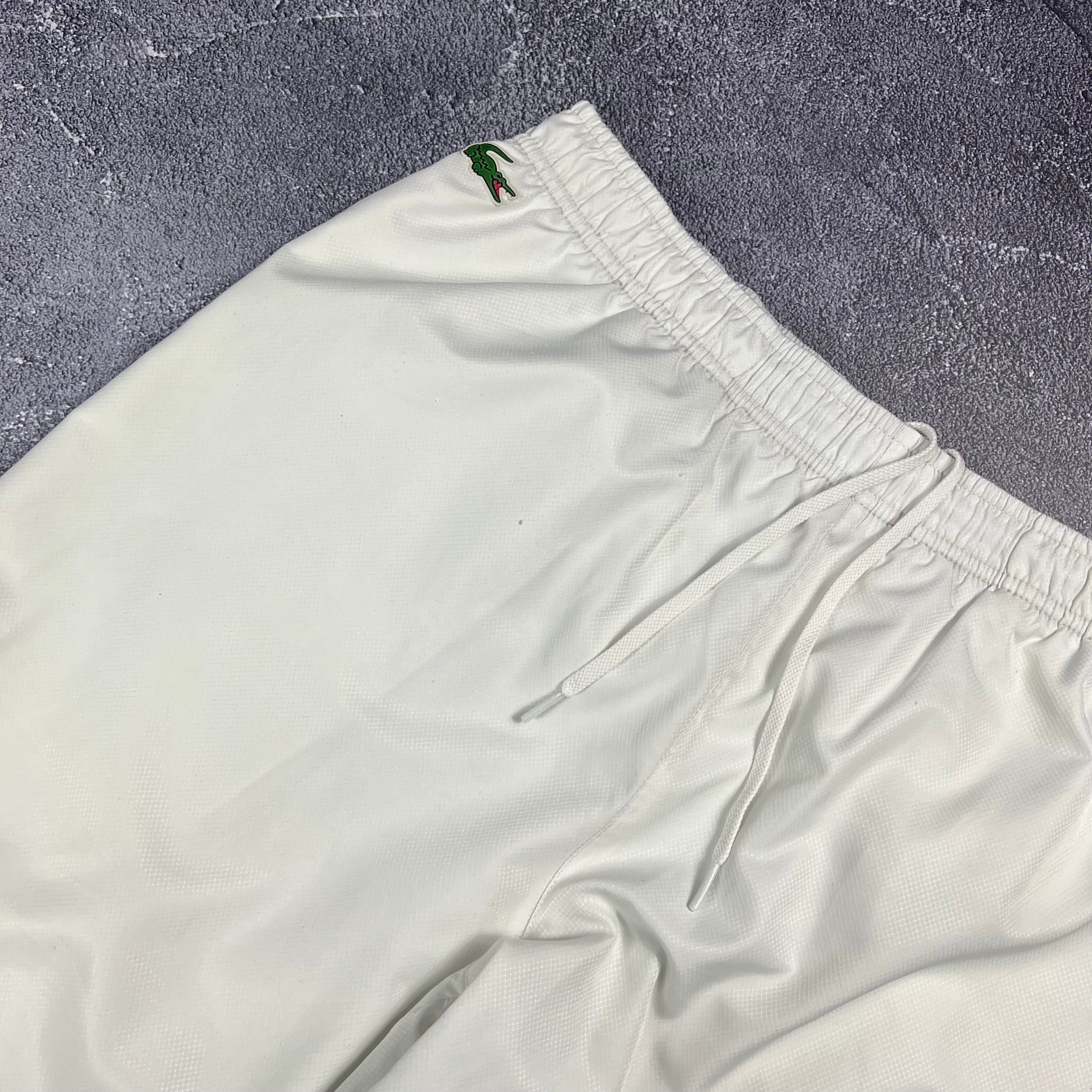 Lacoste Trackpants weiß (L)
