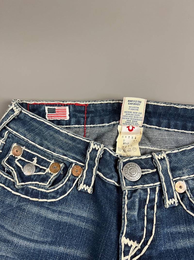 True Religion Straight Leg Denim (W25) (S)