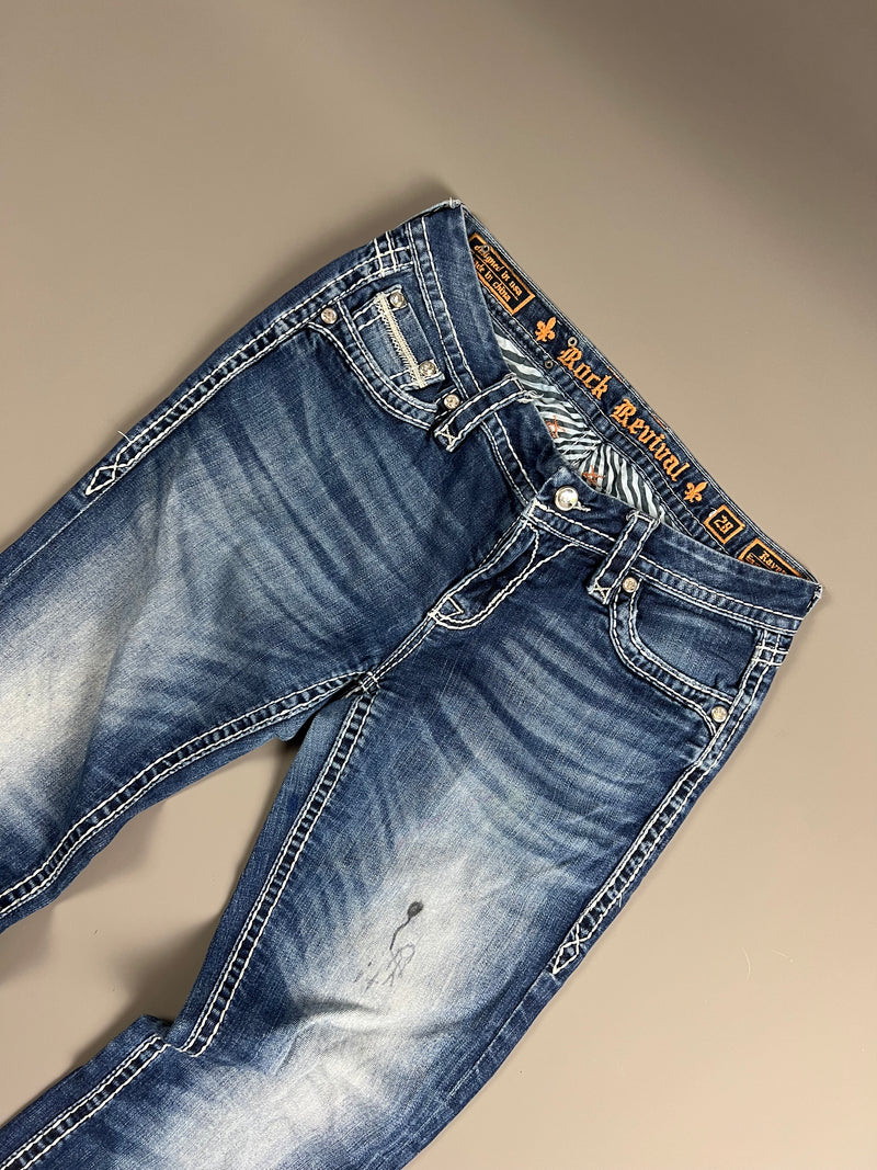 RockRevival Baggy Denim (S) (W28)