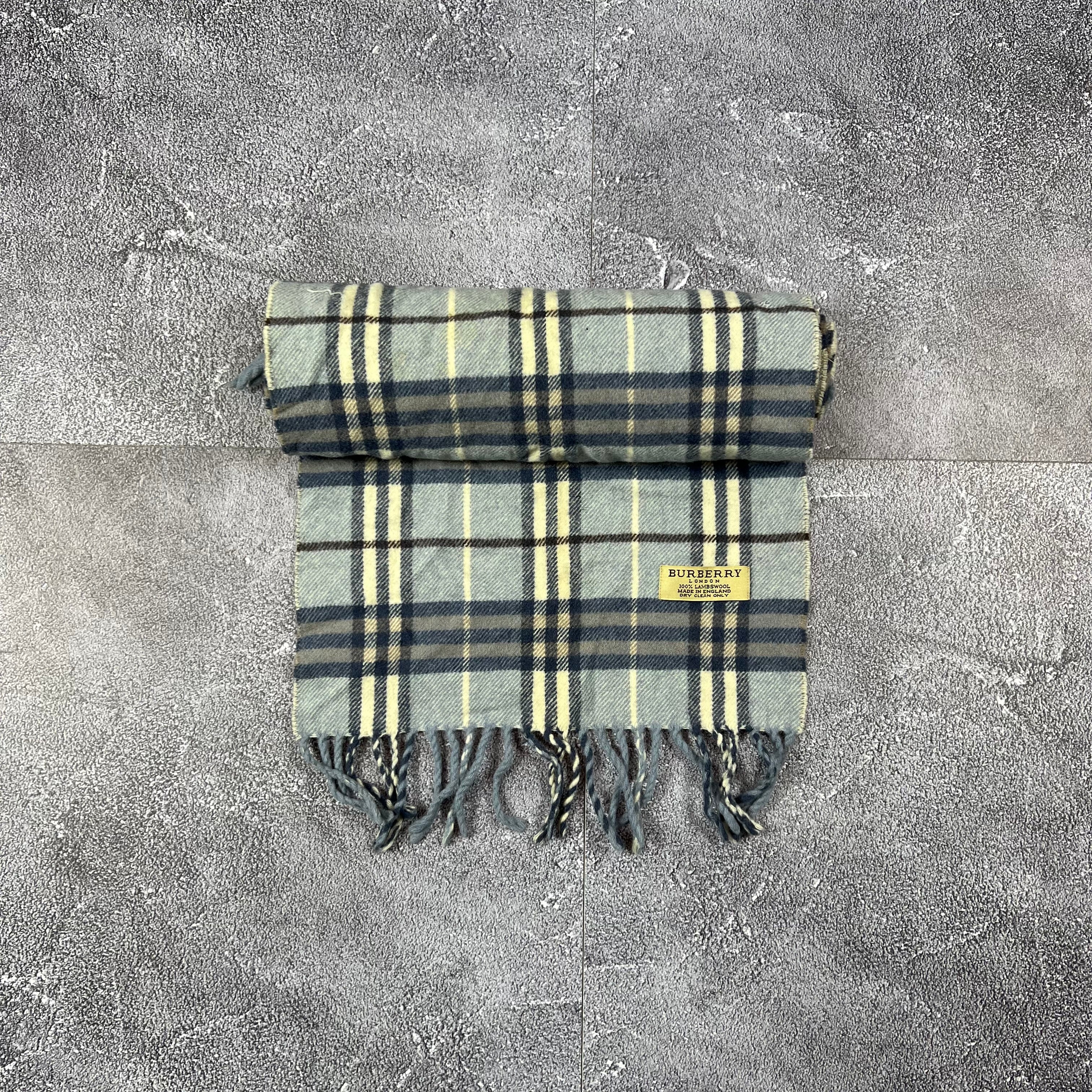 Burberry Schal Babyblau (Unisex)