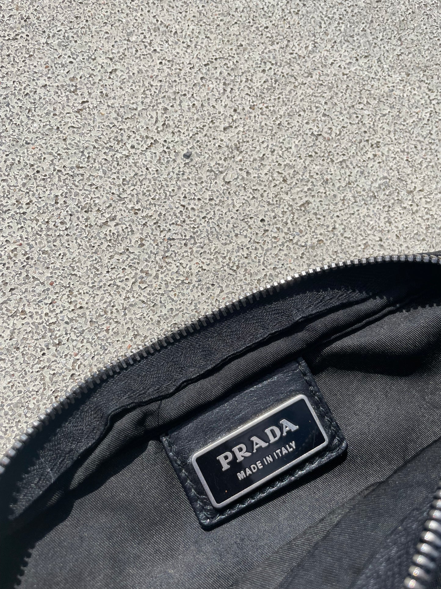 Prada Nylon Messenger Crossbody Sling Bag