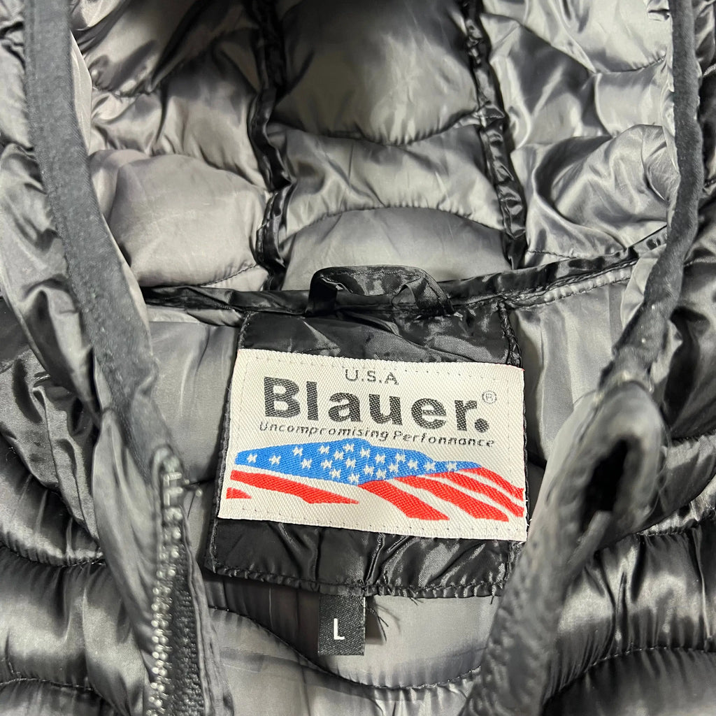 Blauer Puffer Jacke (M) 014lutz.sells