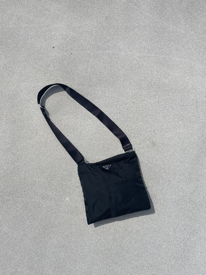 Prada Nylon Messenger Crossbody Sling Bag