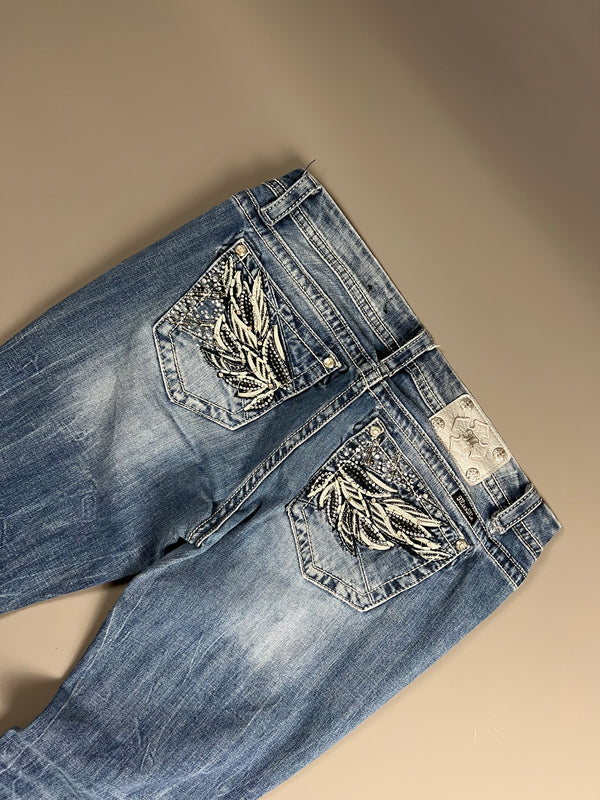 Miss Me Baggy Denim (W32) (M) (Women)