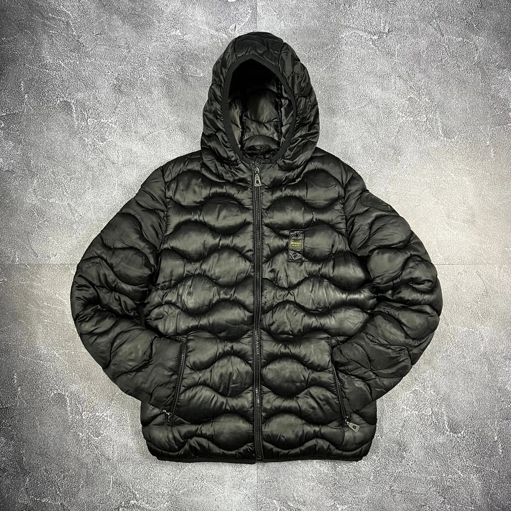 Blauer Puffer Jacke (M) 014lutz.sells