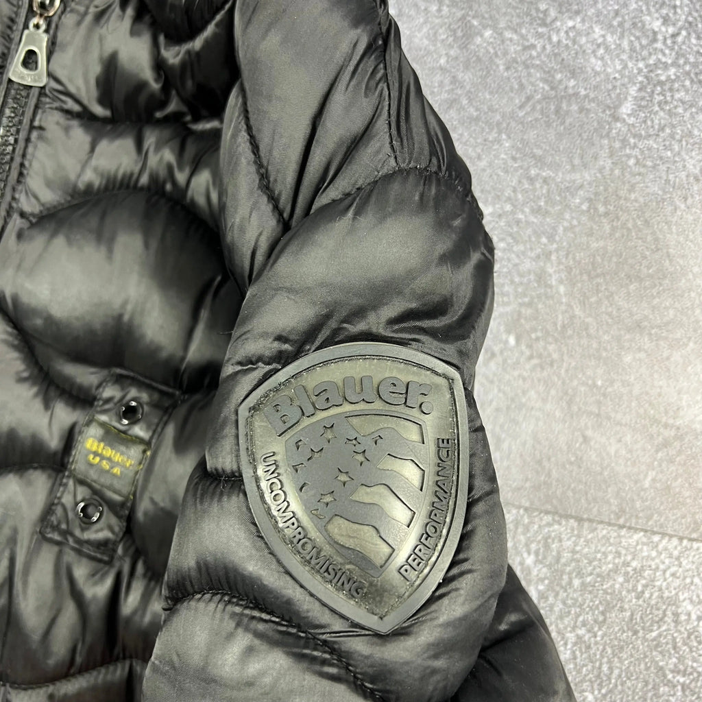 Blauer Puffer Jacke (M) 014lutz.sells