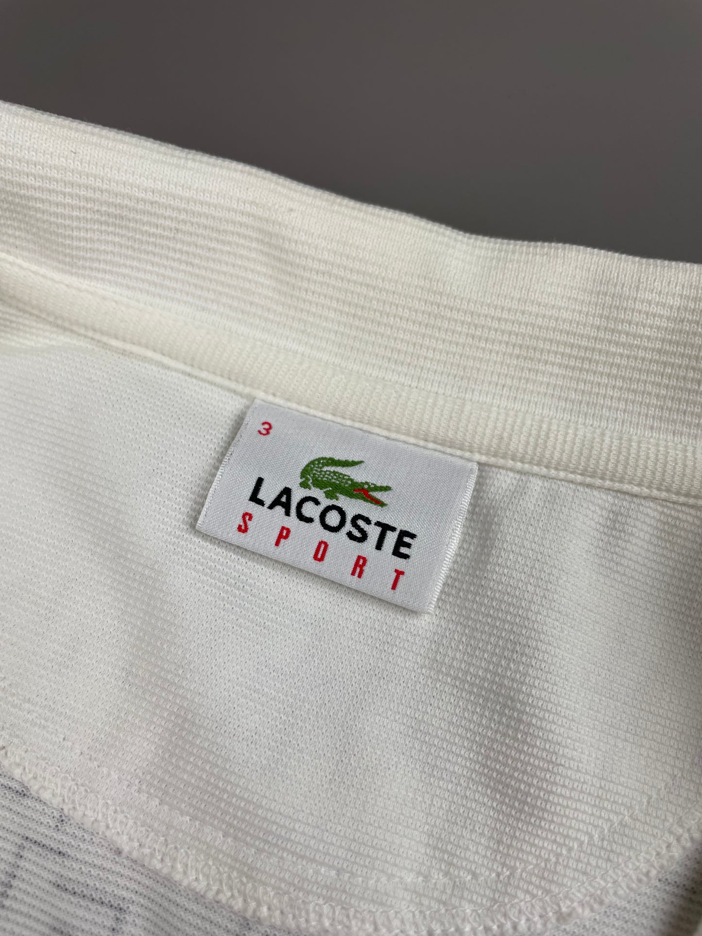 Lacoste Halfzip Poloshirt (S)