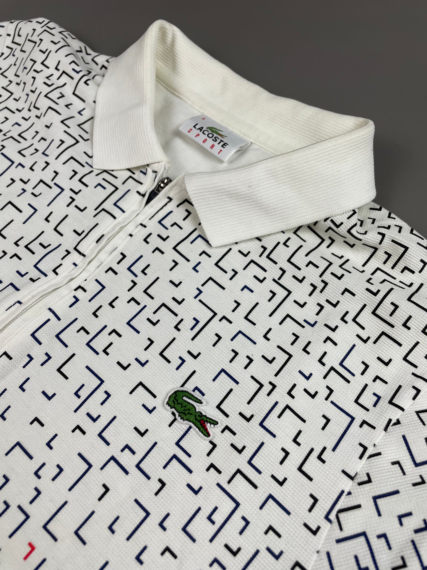 Lacoste Halfzip Poloshirt (S)