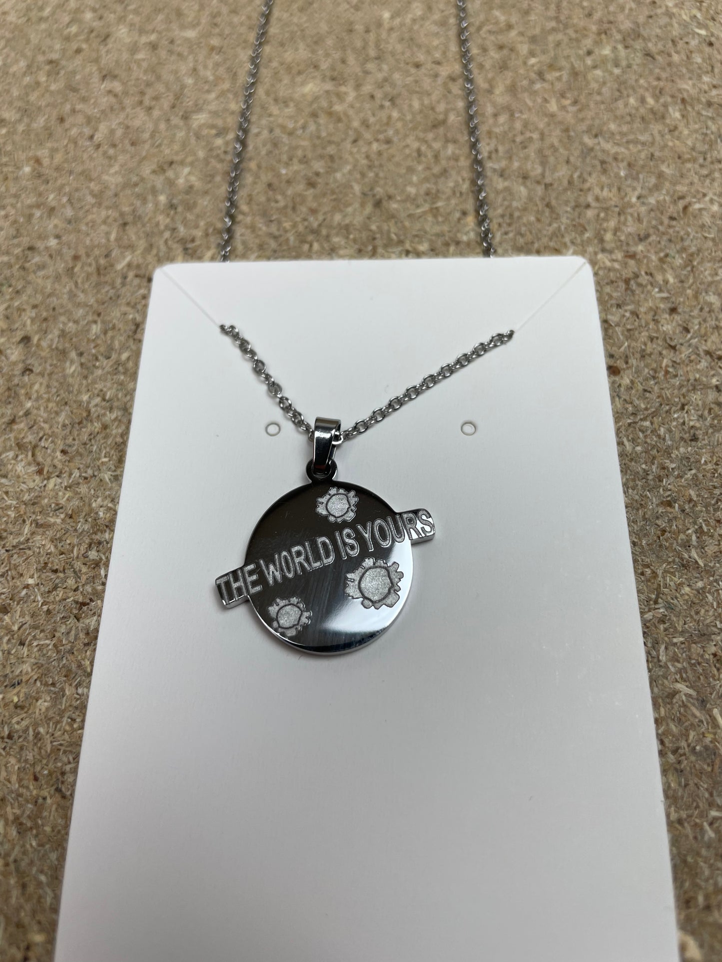 TheWorldisYours Necklace (Unisex)