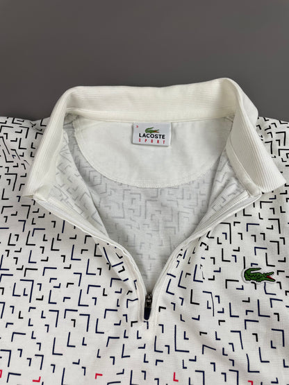 Lacoste half-zip polo shirt (S)